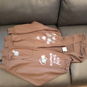 Girl Scout zip up hoodie